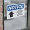 Signmission Fuel Shutoff Push Button (Up Arrow) Sign With Symbol, 7 in W x Rectangle, Vinyl Decal OS-2PACK-NS-D-57-L-12943 - alternate 3